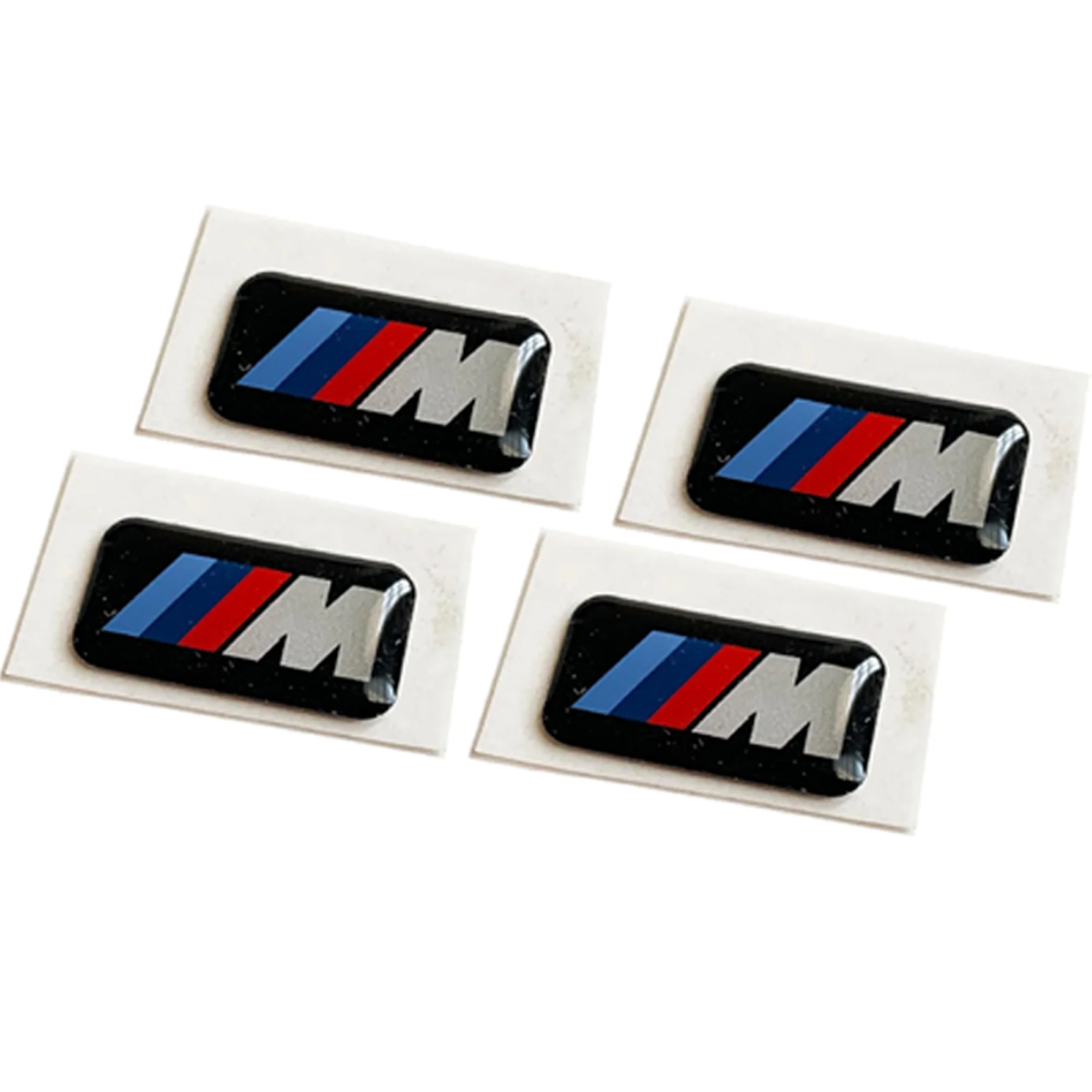 4pcs bmw m wheel emblem
