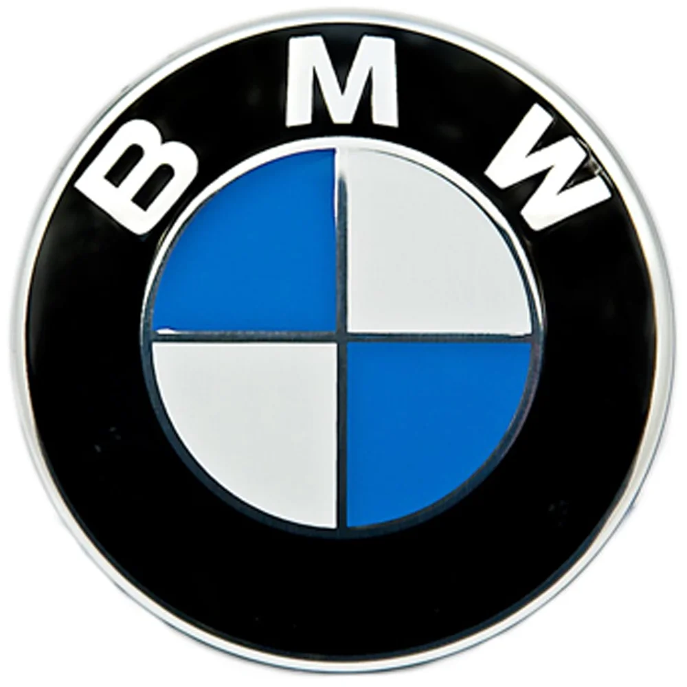 4Pcs BMW Wheel Center Hub Caps Emblem 68mm