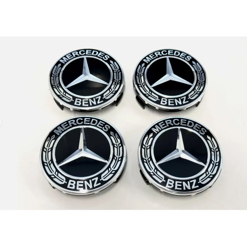 Mercedes-Benz Wheel Center Caps Emblem 1