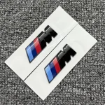 BMW M Fender Side Emblem Badge – M/// Performance,2Packs – Gloss Black - Image 4