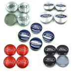 4pcs 54mm Ford Logo Wheel Center Caps