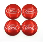 4pcs 54mm Ford Logo Wheel Center Caps - Image 4