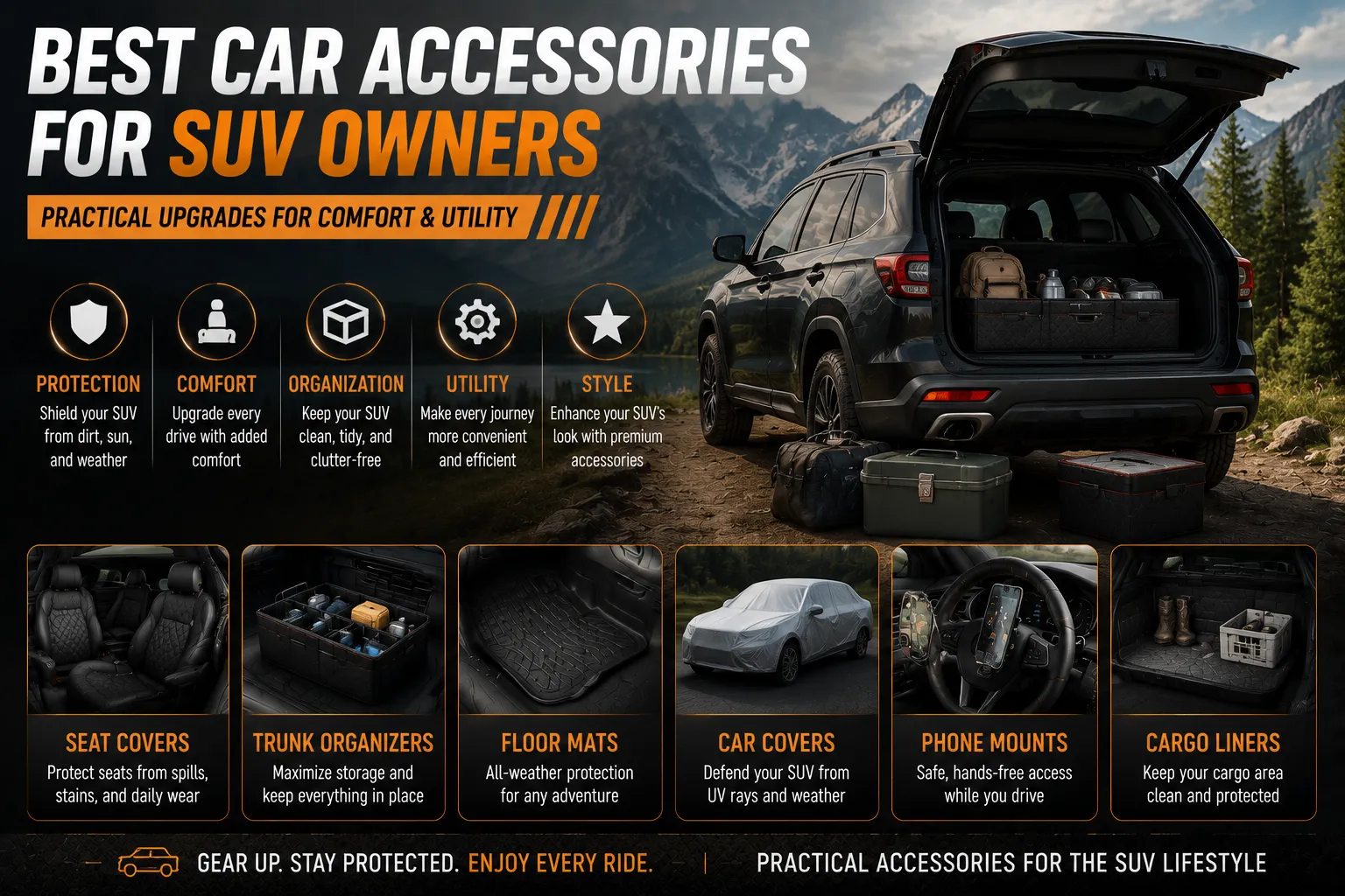 SUV car accessories