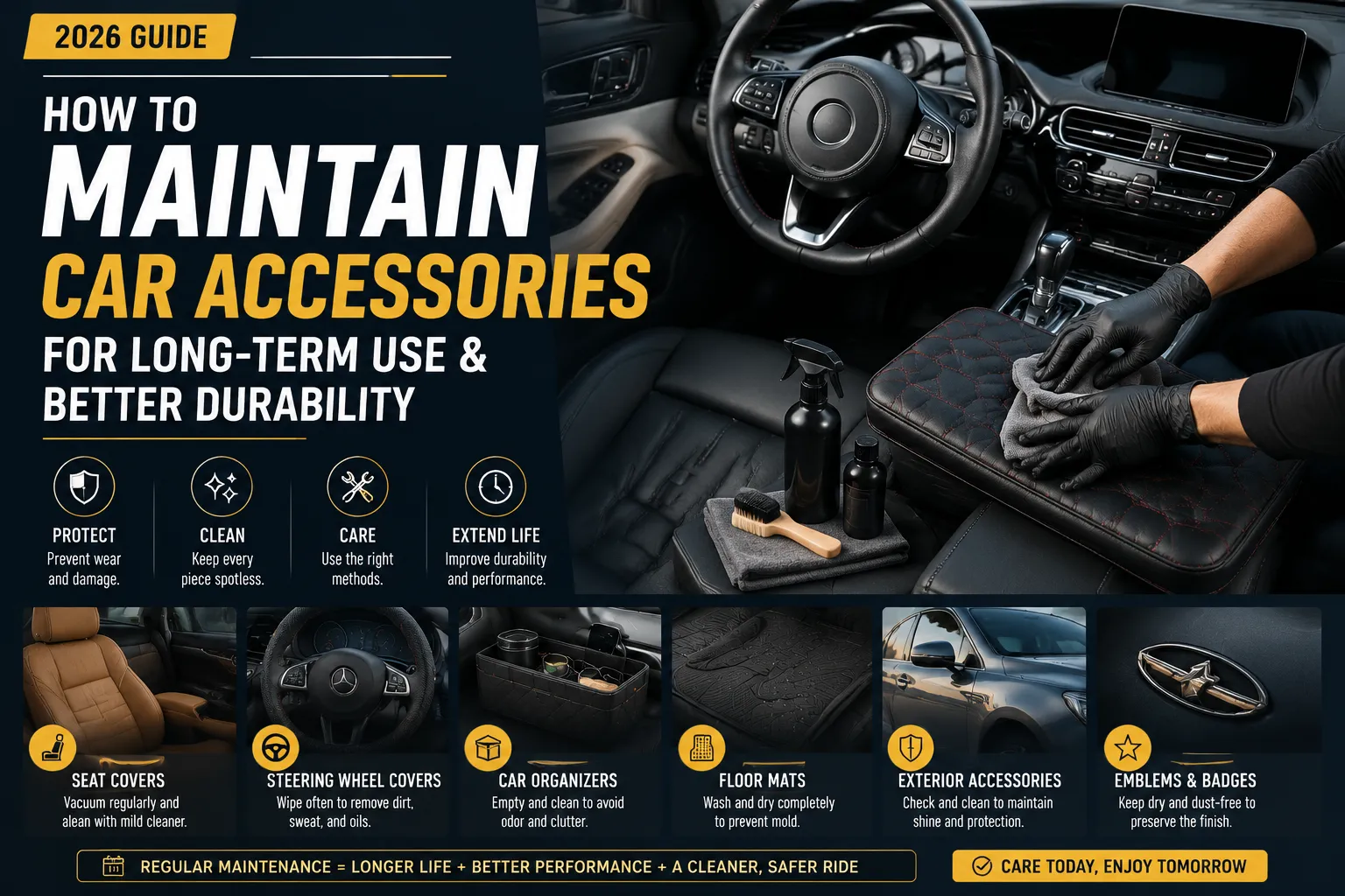 car accessories maintenance