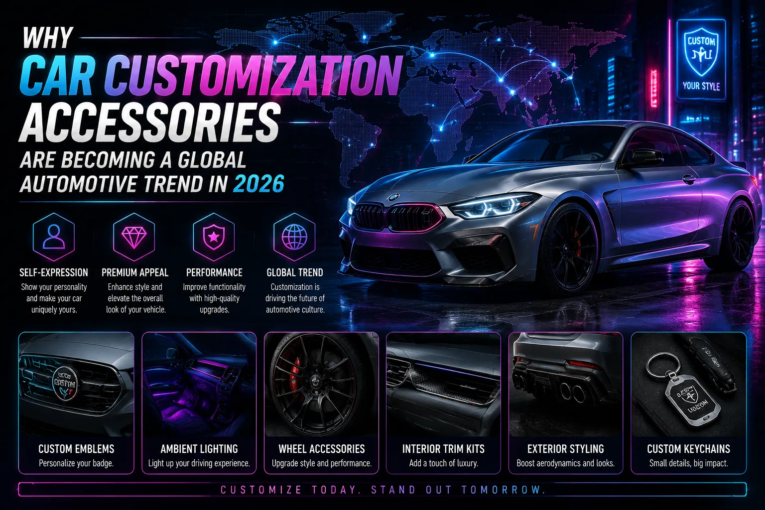 custom car accessories