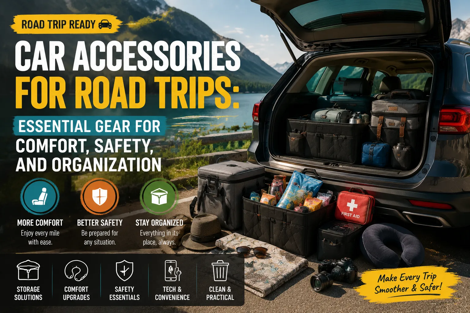 road trip car accessories